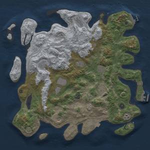 Thumbnail Rust Map: Procedural Map, Size: 4250, Seed: 1082088981, 18 Monuments