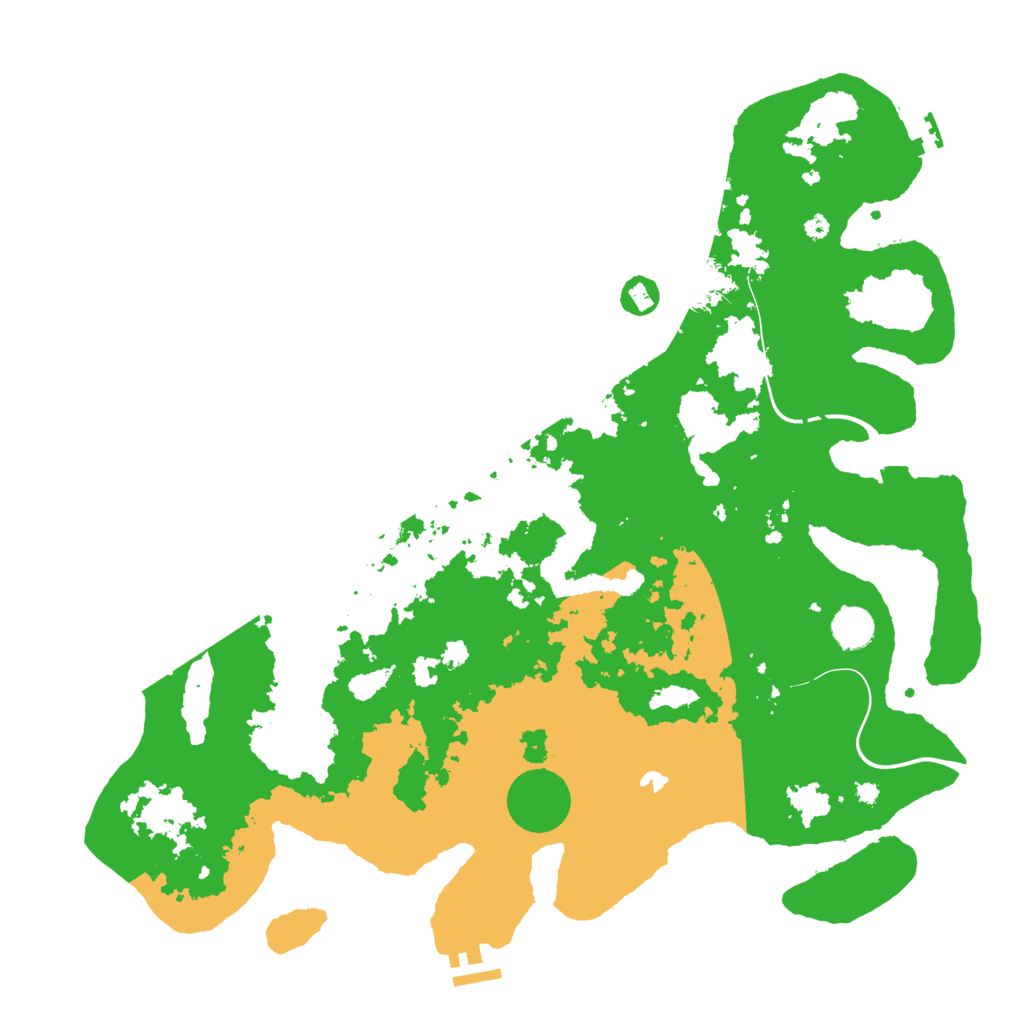Biome Rust Map: Procedural Map, Size: 4250, Seed: 1082088981