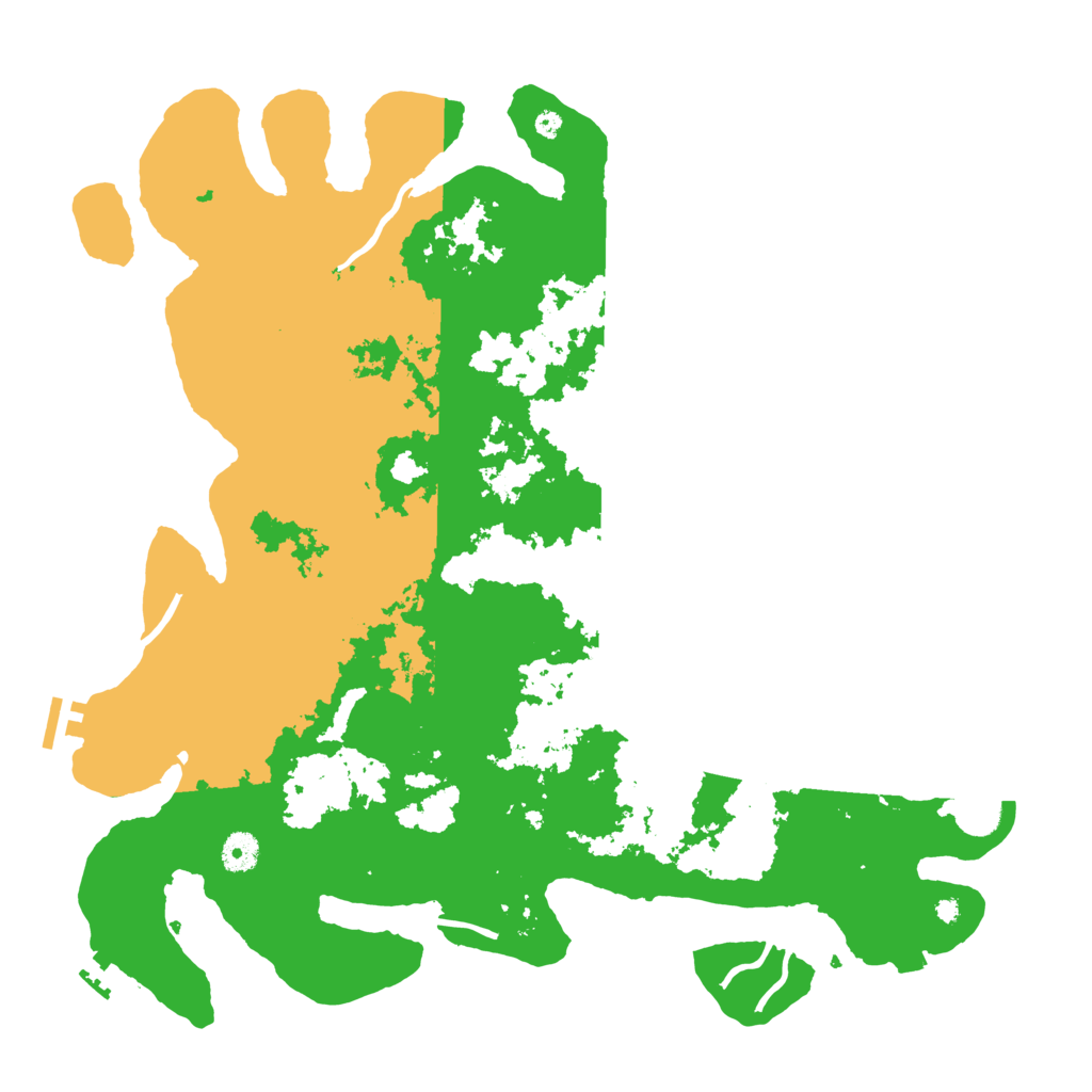 Biome Rust Map: Procedural Map, Size: 4250, Seed: 19963