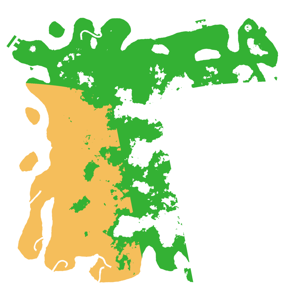 Biome Rust Map: Procedural Map, Size: 4500, Seed: 1382129230