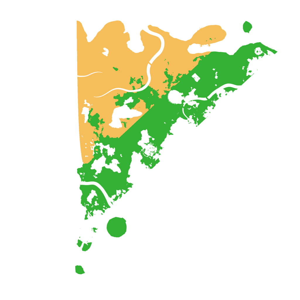 Biome Rust Map: Procedural Map, Size: 4000, Seed: 12828398
