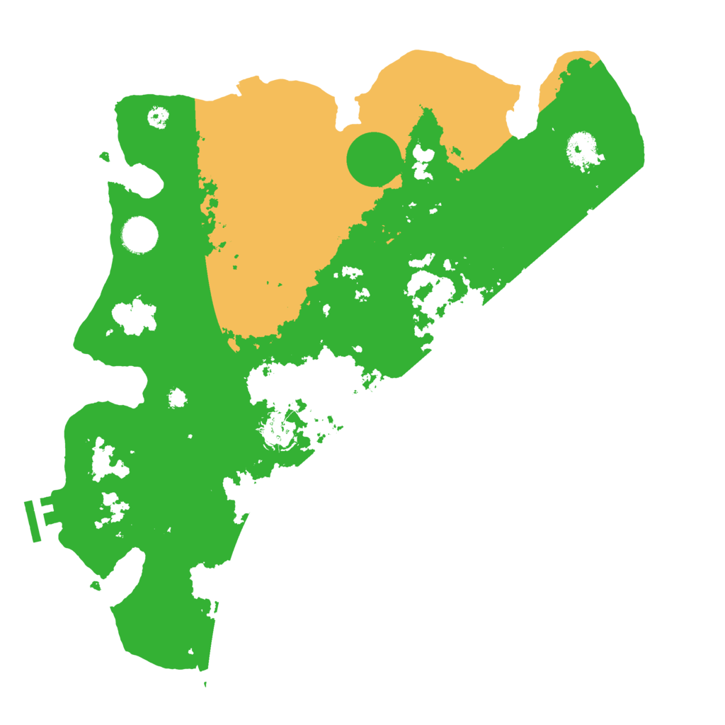 Biome Rust Map: Procedural Map, Size: 3500, Seed: 759180591