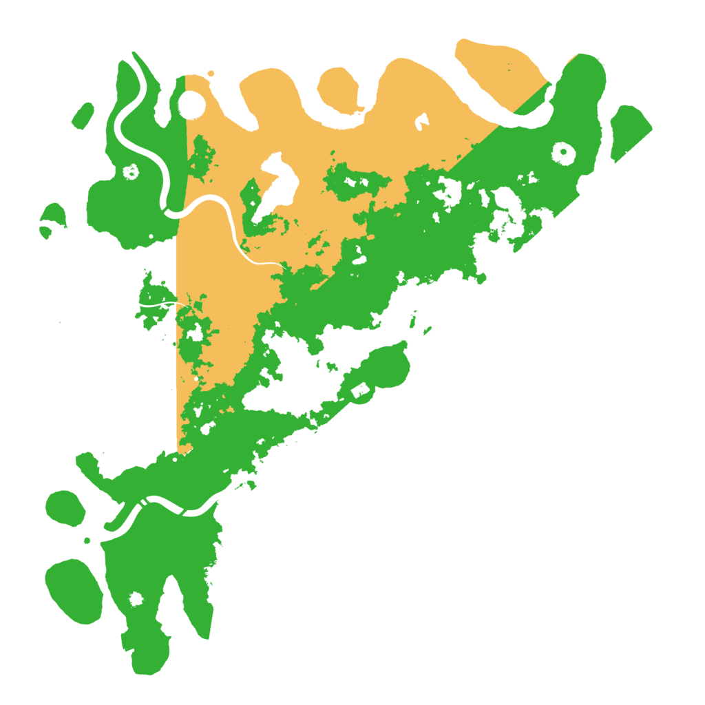 Biome Rust Map: Procedural Map, Size: 4500, Seed: 1472585298