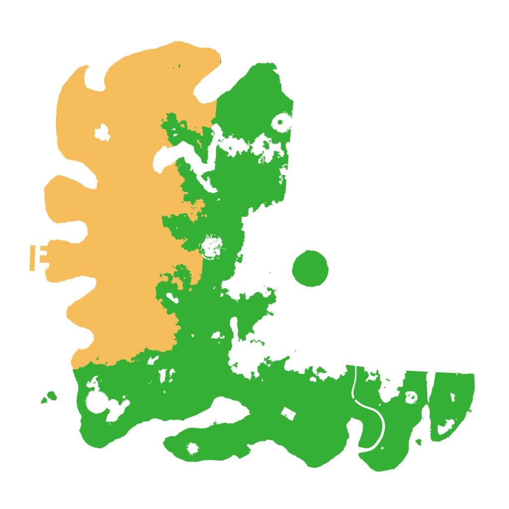 Biome Rust Map: Procedural Map, Size: 4000, Seed: 1160806737