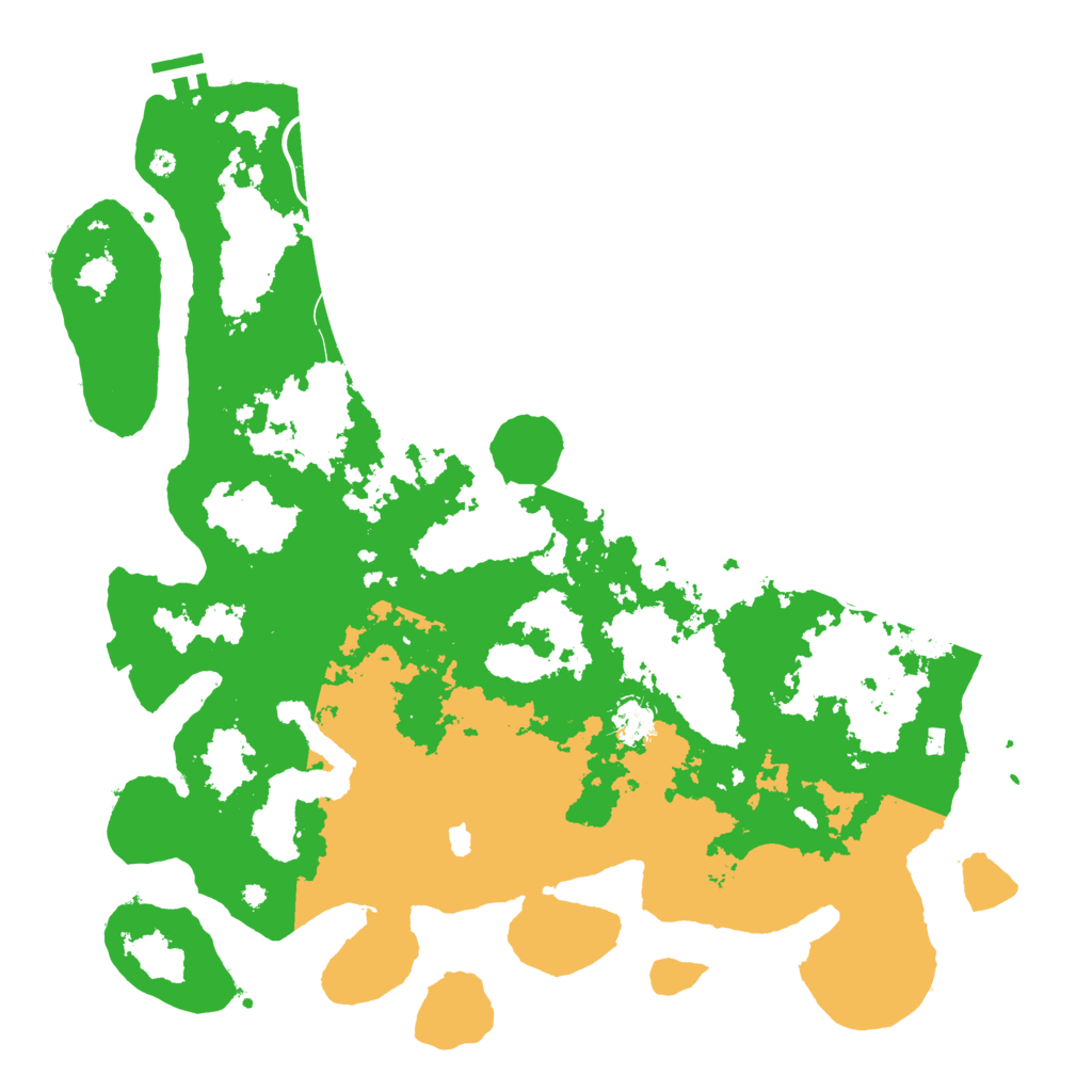 Biome Rust Map: Procedural Map, Size: 4250, Seed: 2456357