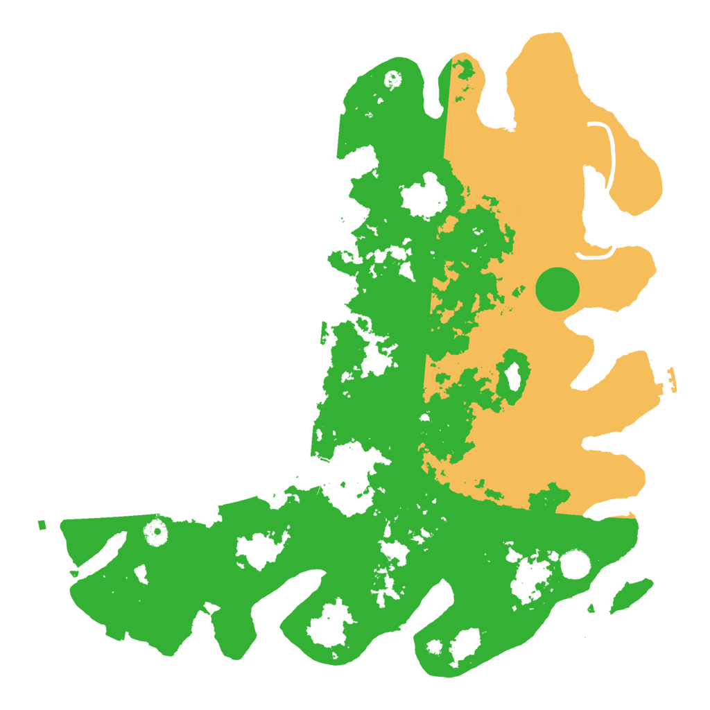 Biome Rust Map: Procedural Map, Size: 4250, Seed: 46950137