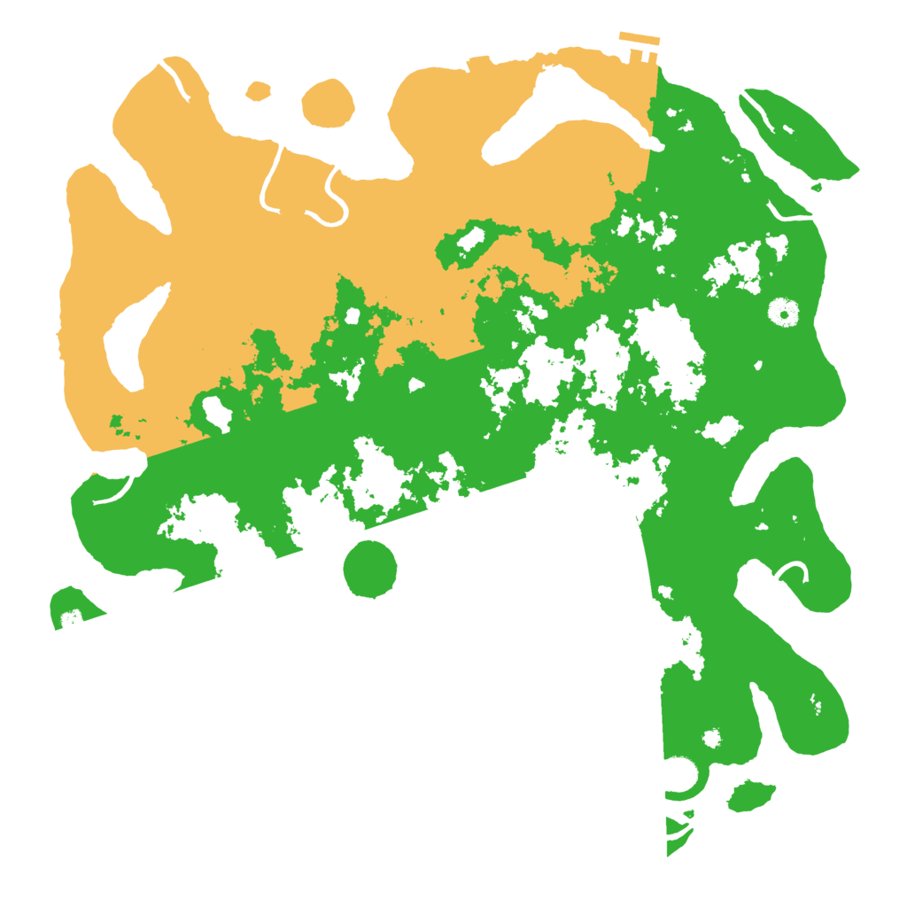 Biome Rust Map: Procedural Map, Size: 4500, Seed: 24323