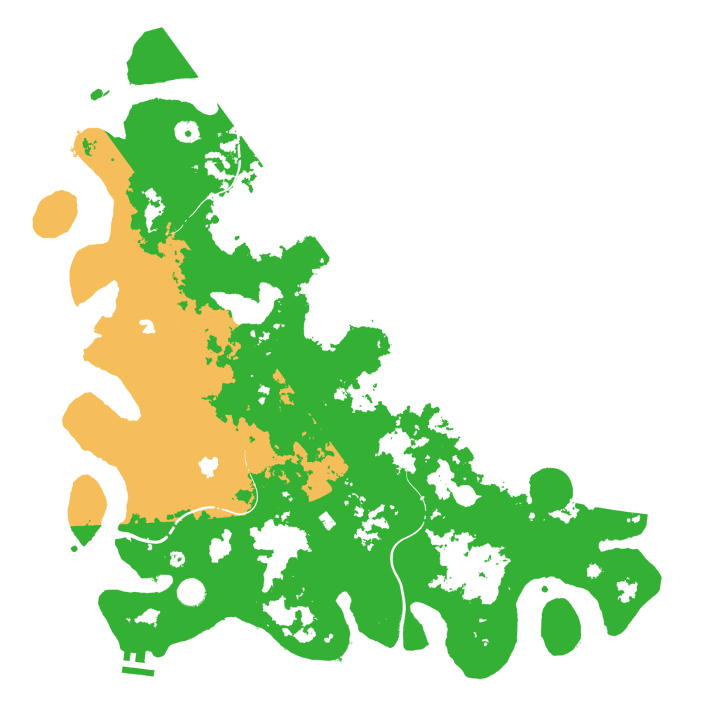 Biome Rust Map: Procedural Map, Size: 4510, Seed: 733