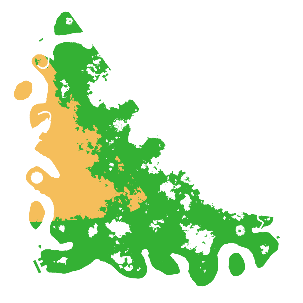 Biome Rust Map: Procedural Map, Size: 4510, Seed: 733