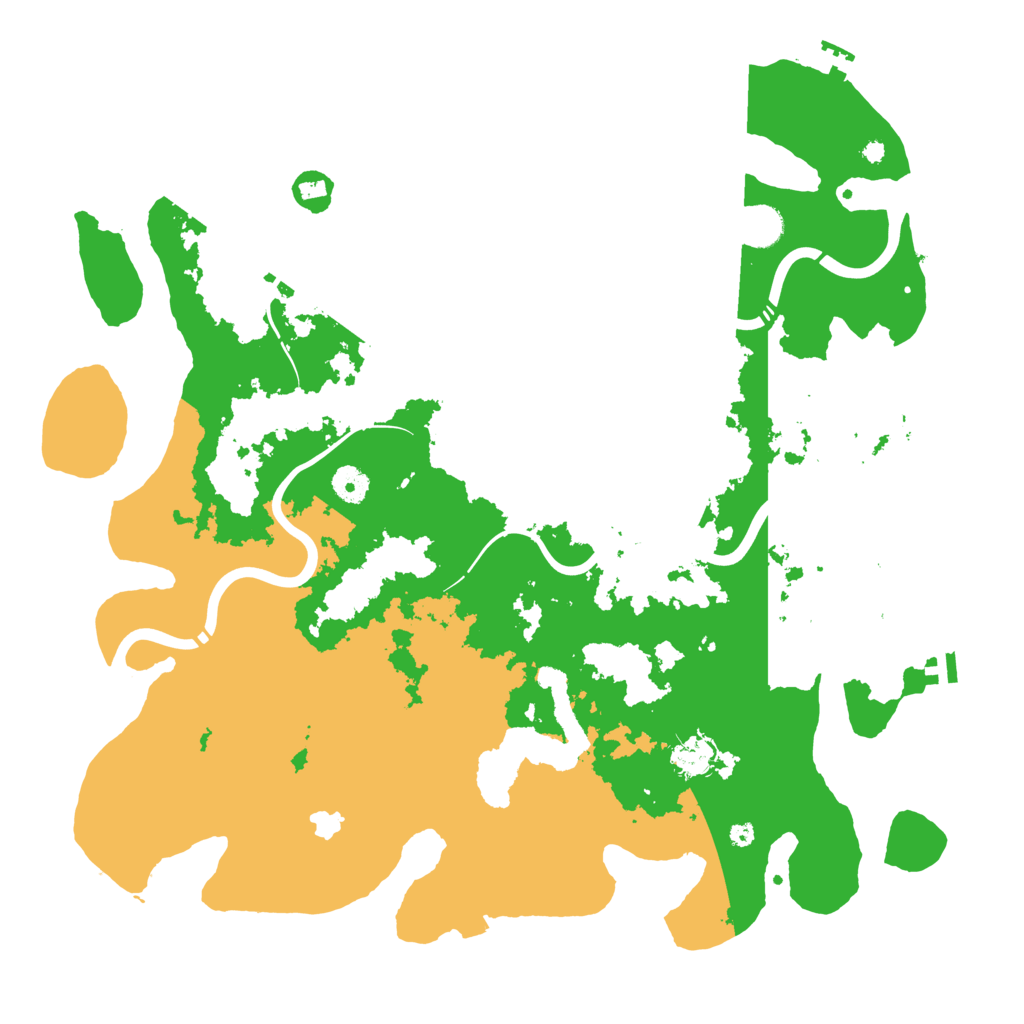 Biome Rust Map: Procedural Map, Size: 4250, Seed: 404902679