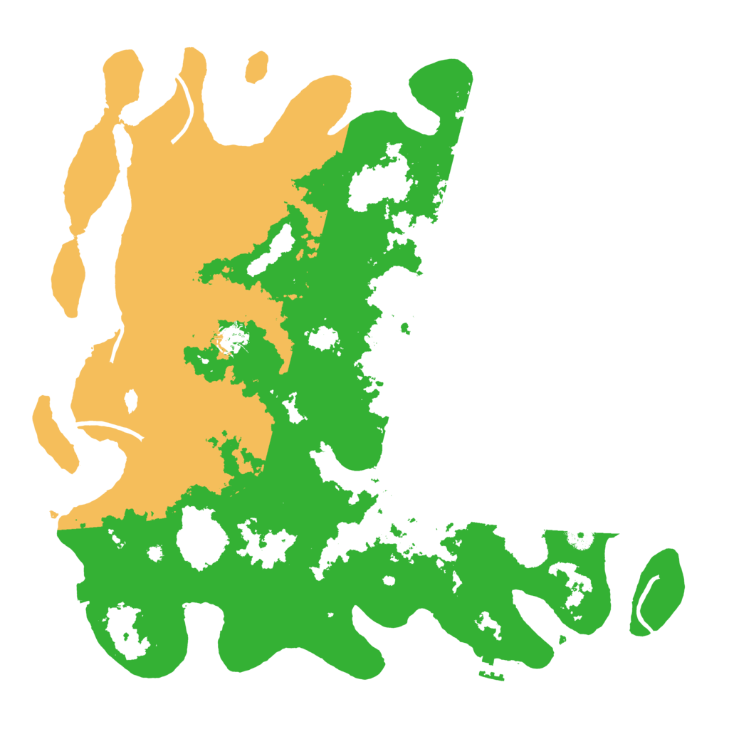 Biome Rust Map: Procedural Map, Size: 4300, Seed: 5297587