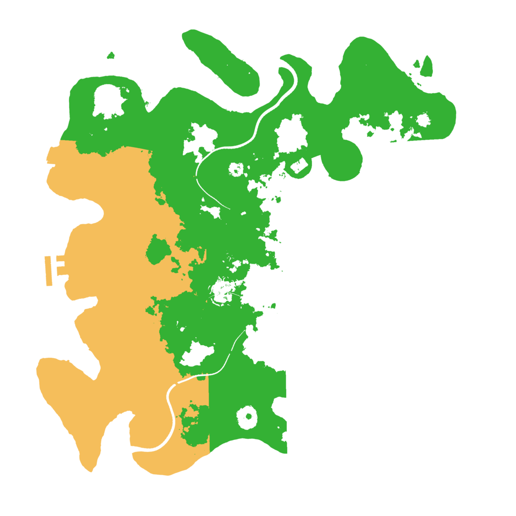 Biome Rust Map: Procedural Map, Size: 3500, Seed: 1176234635