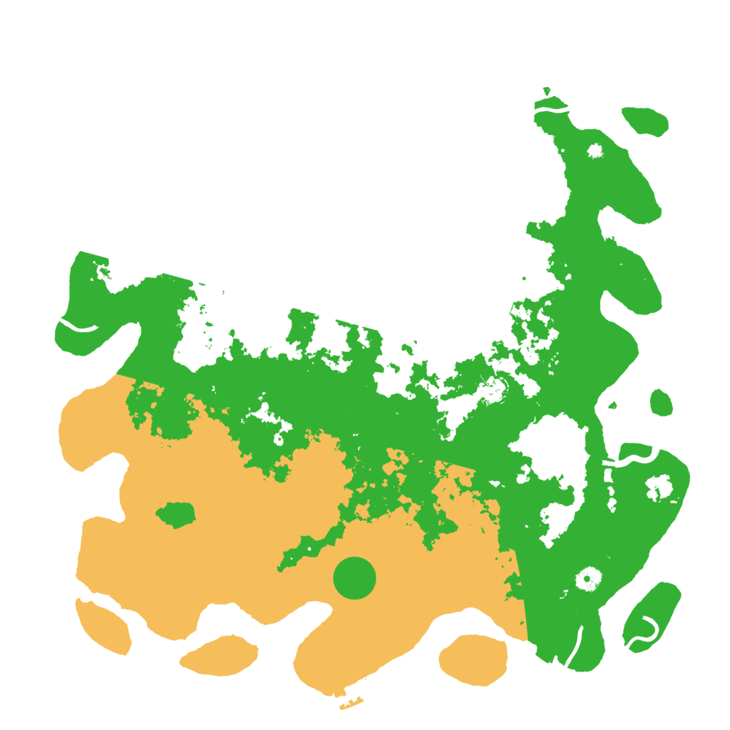 Biome Rust Map: Procedural Map, Size: 4500, Seed: 1937152307