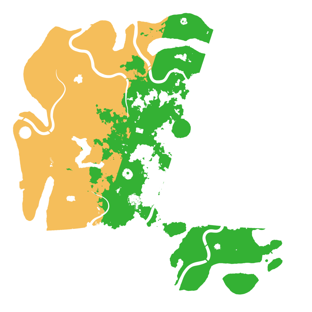 Biome Rust Map: Procedural Map, Size: 4500, Seed: 176358398