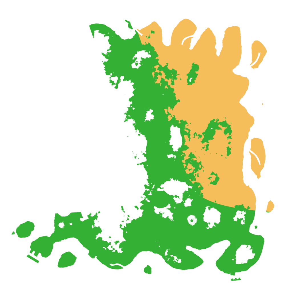 Biome Rust Map: Procedural Map, Size: 4500, Seed: 29504690