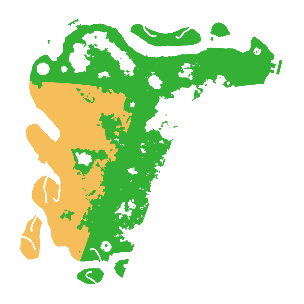 Biome Rust Map: Procedural Map, Size: 4250, Seed: 1257910512