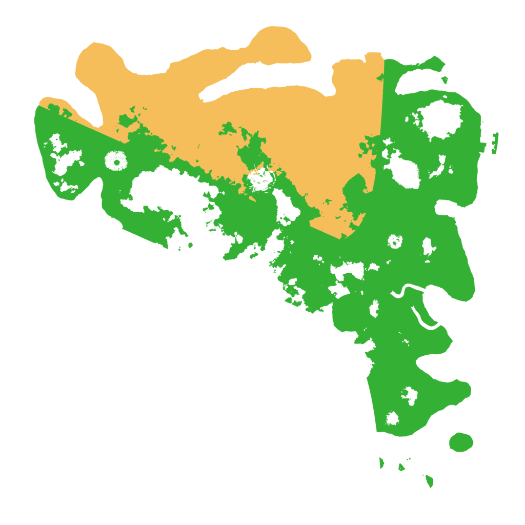 Biome Rust Map: Procedural Map, Size: 3700, Seed: 20240623