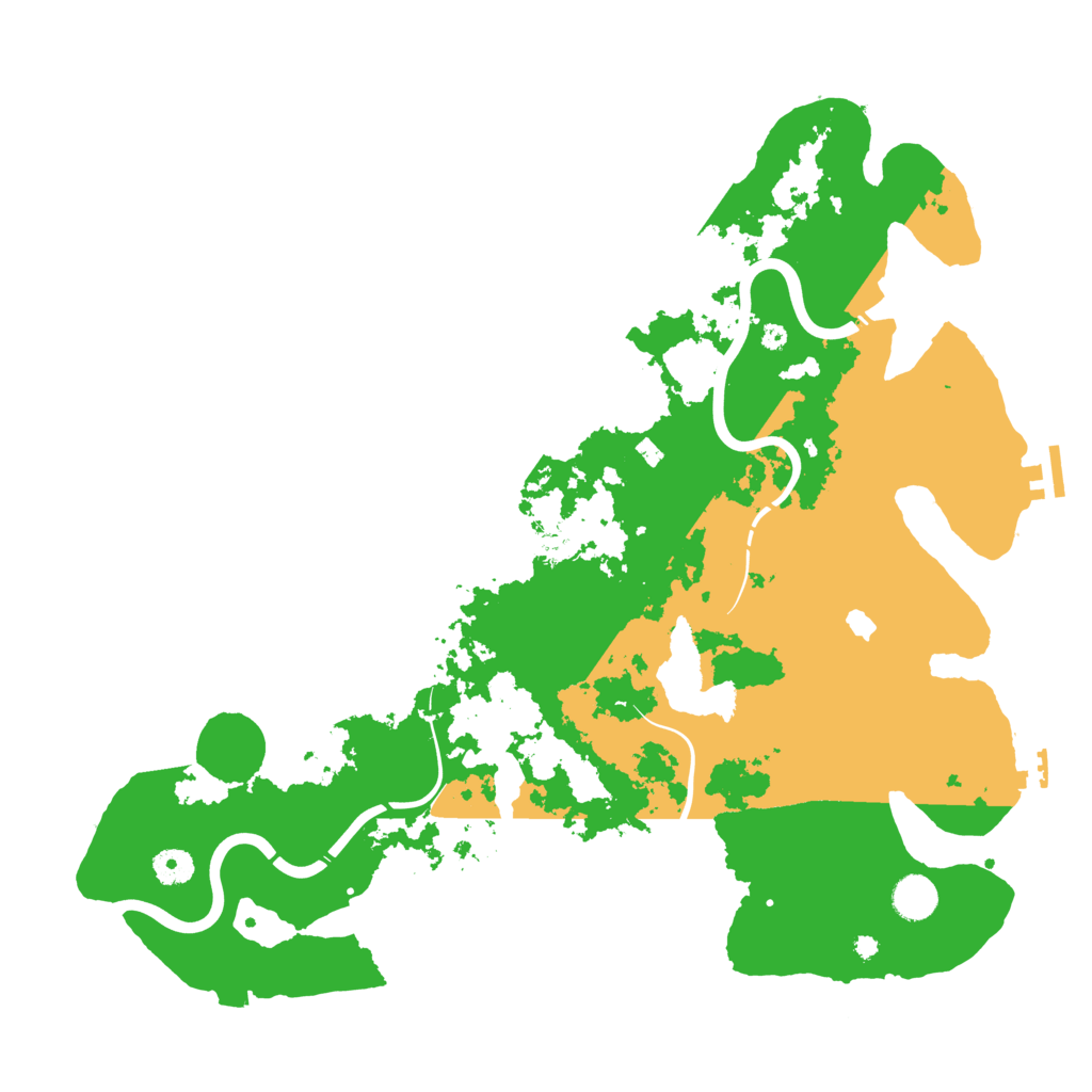 Biome Rust Map: Procedural Map, Size: 4250, Seed: 860570049