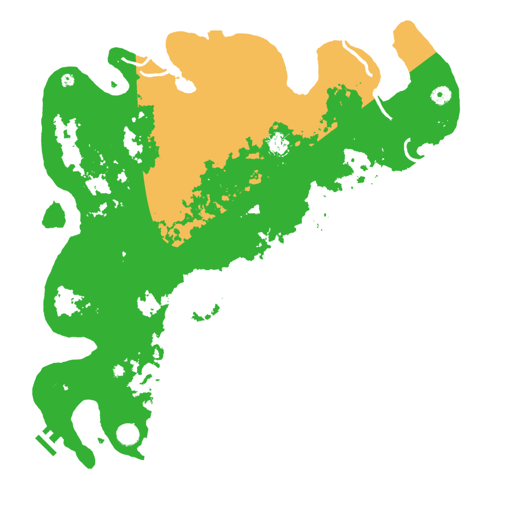 Biome Rust Map: Procedural Map, Size: 4000, Seed: 1217915688