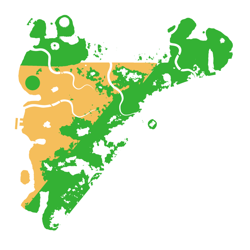 Biome Rust Map: Procedural Map, Size: 4500, Seed: 1768028695