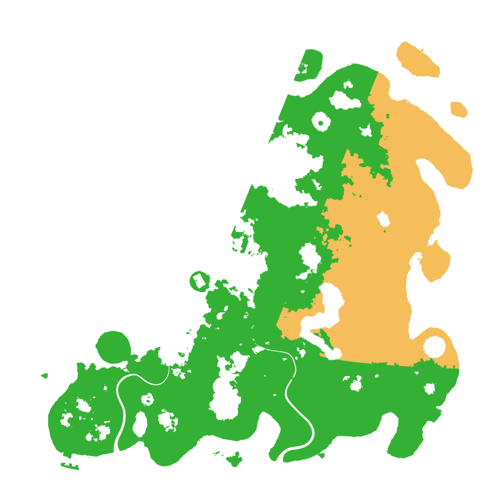 Biome Rust Map: Procedural Map, Size: 4100, Seed: 15875698