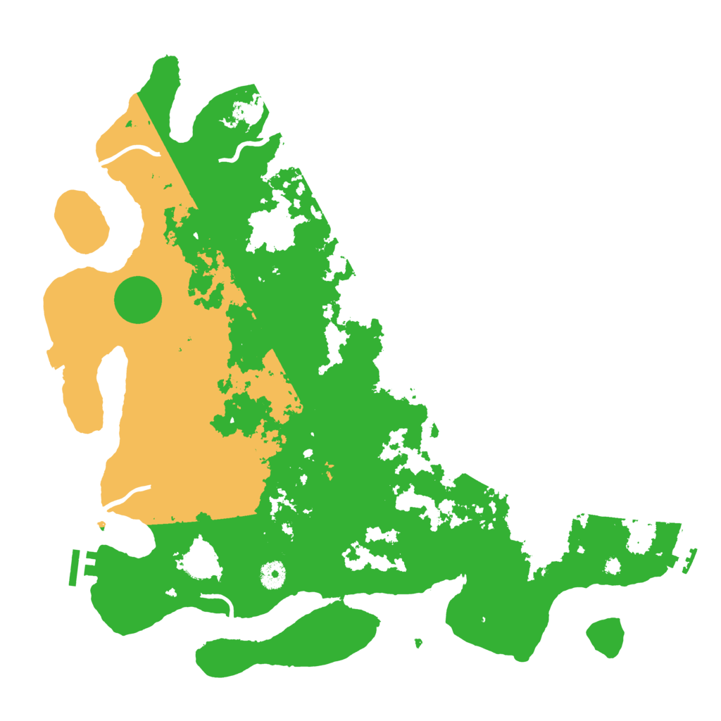 Biome Rust Map: Procedural Map, Size: 4000, Seed: 1764205413