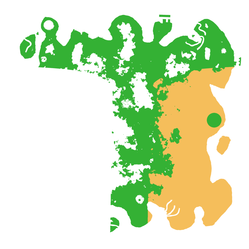 Biome Rust Map: Procedural Map, Size: 4500, Seed: 554471910