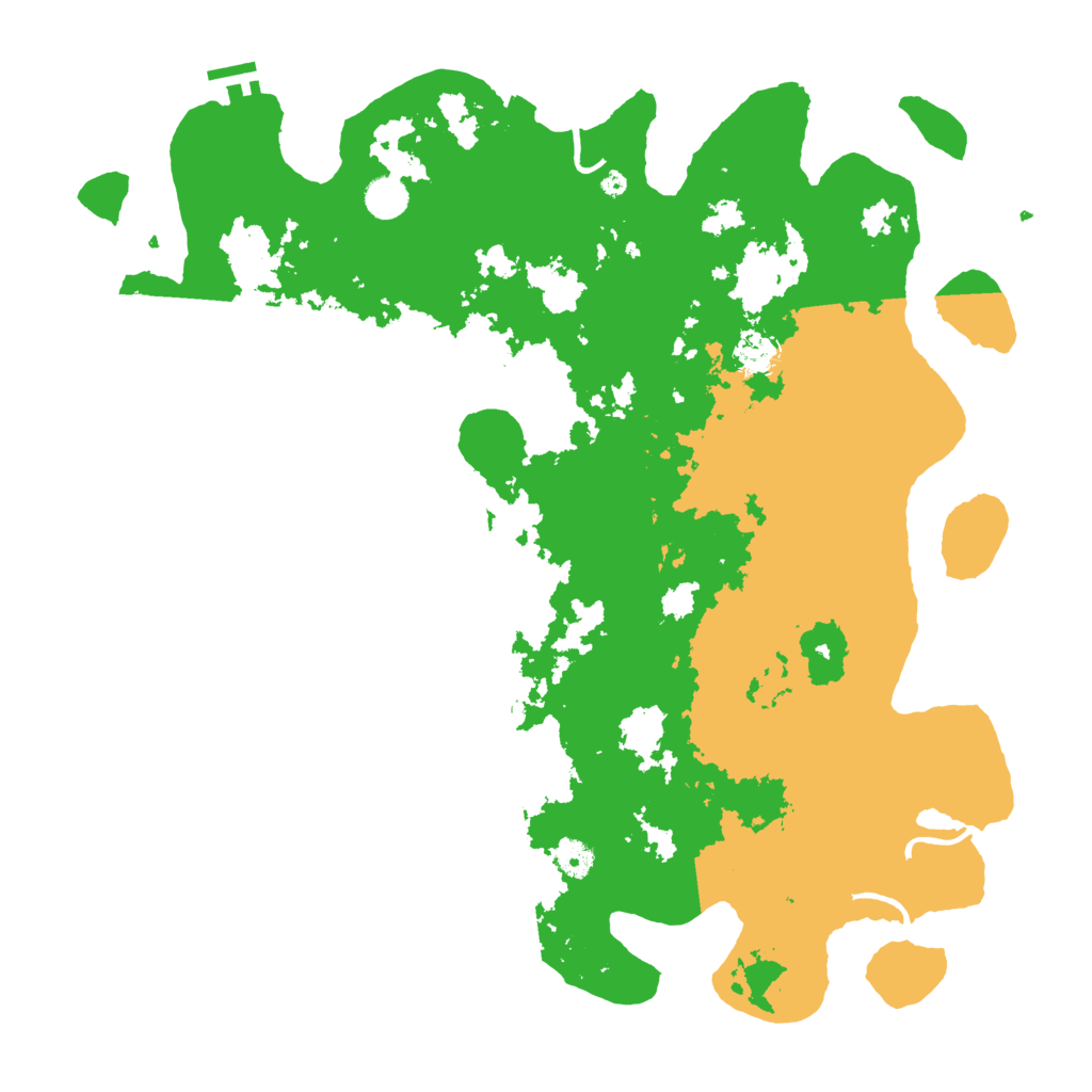 Biome Rust Map: Procedural Map, Size: 4500, Seed: 4307820