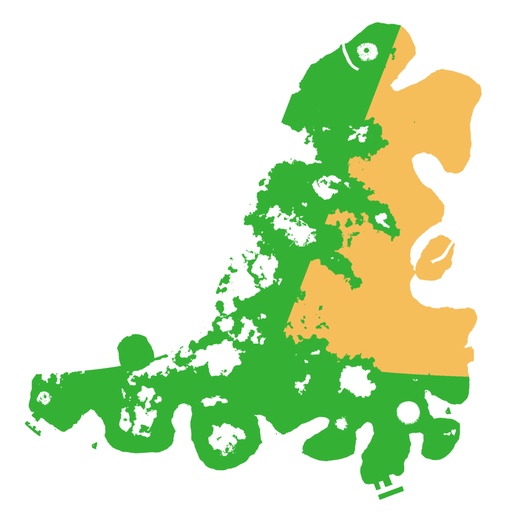 Biome Rust Map: Procedural Map, Size: 4000, Seed: 1349375528