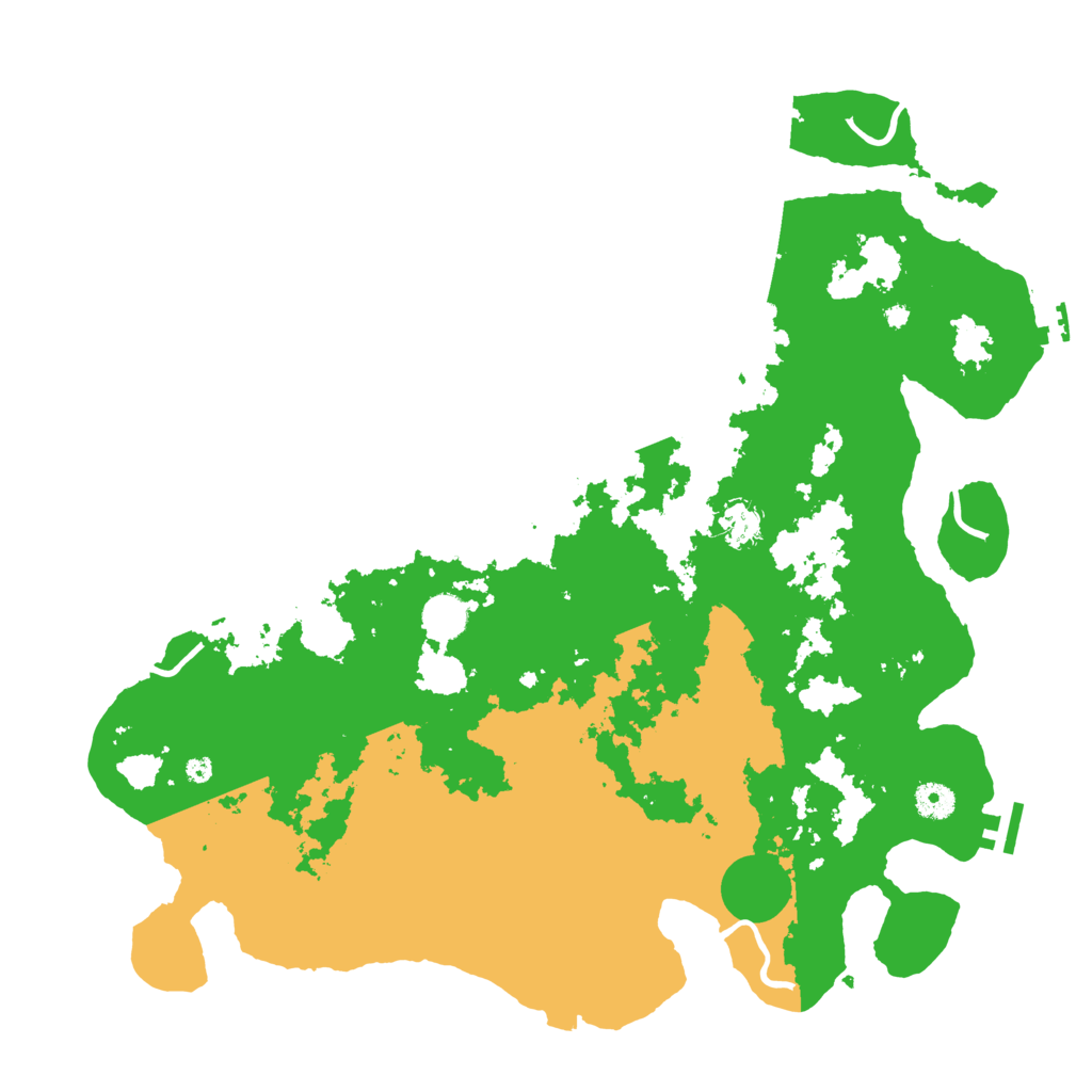 Biome Rust Map: Procedural Map, Size: 4250, Seed: 754145973