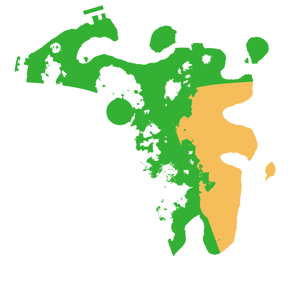 Biome Rust Map: Procedural Map, Size: 3000, Seed: 2055101091