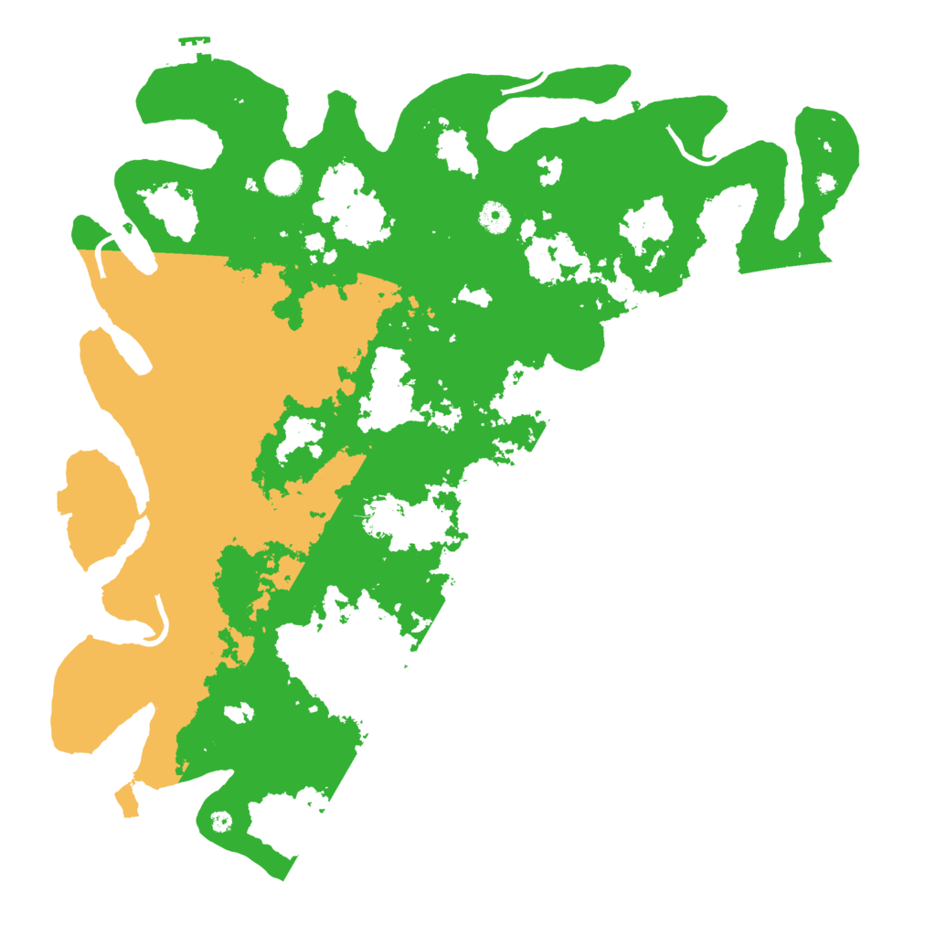 Biome Rust Map: Procedural Map, Size: 4500, Seed: 1922379067