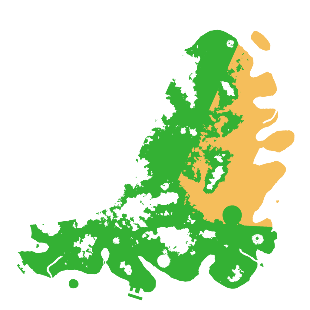 Biome Rust Map: Procedural Map, Size: 4250, Seed: 307136406