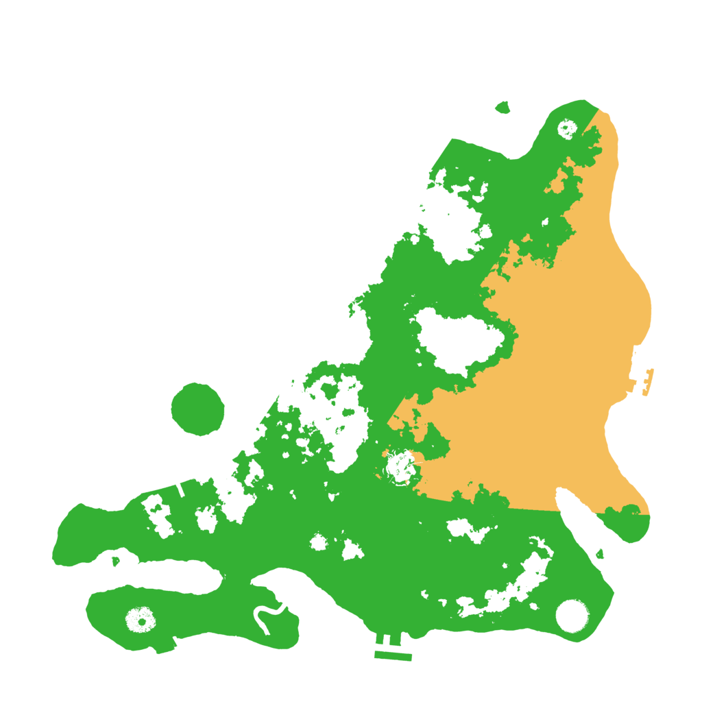 Biome Rust Map: Procedural Map, Size: 3800, Seed: 1109