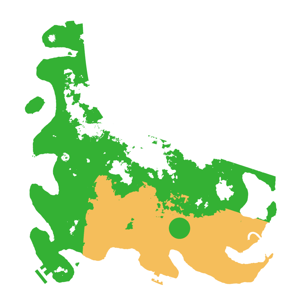 Biome Rust Map: Procedural Map, Size: 3800, Seed: 265879256