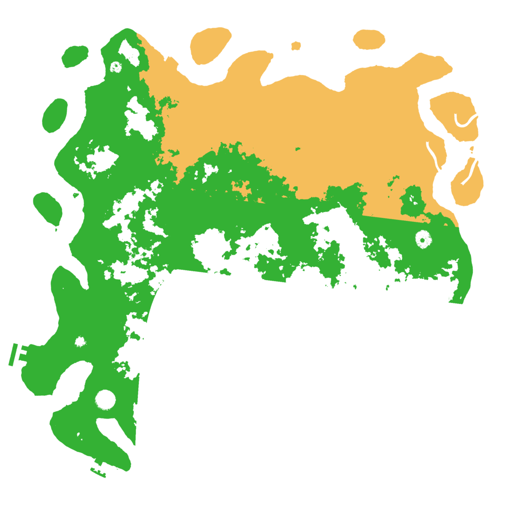 Biome Rust Map: Procedural Map, Size: 4500, Seed: 1630458946