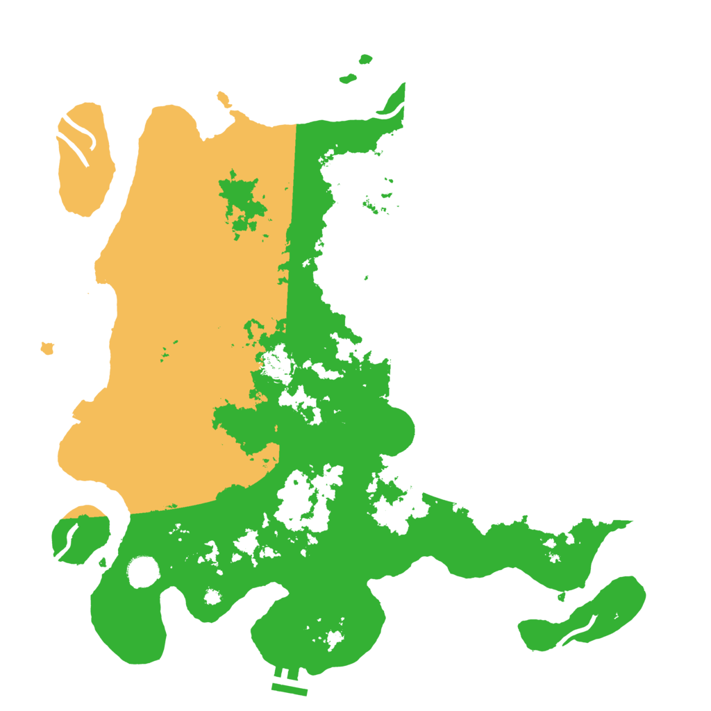 Biome Rust Map: Procedural Map, Size: 4000, Seed: 64543722