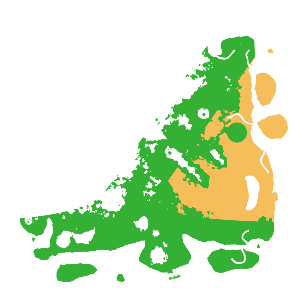 Biome Rust Map: Procedural Map, Size: 4000, Seed: 1577458334