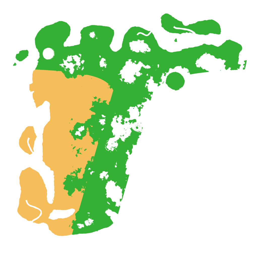 Biome Rust Map: Procedural Map, Size: 3950, Seed: 1096296330