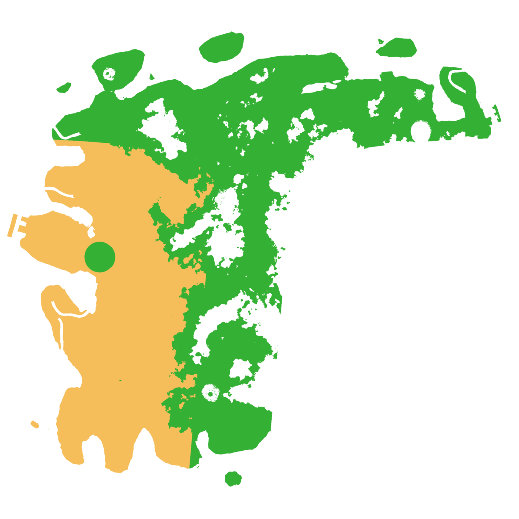 Biome Rust Map: Procedural Map, Size: 4500, Seed: 90090524