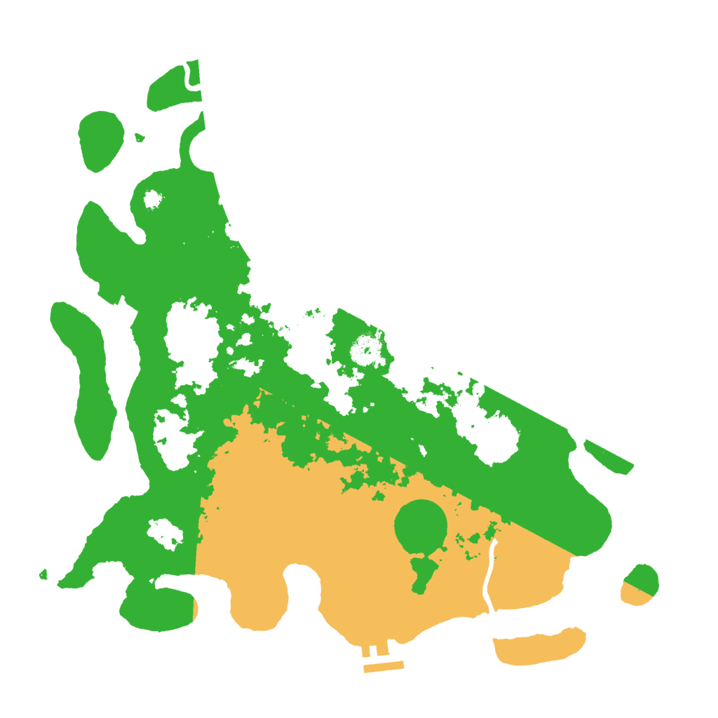 Biome Rust Map: Procedural Map, Size: 3600, Seed: 1477008965