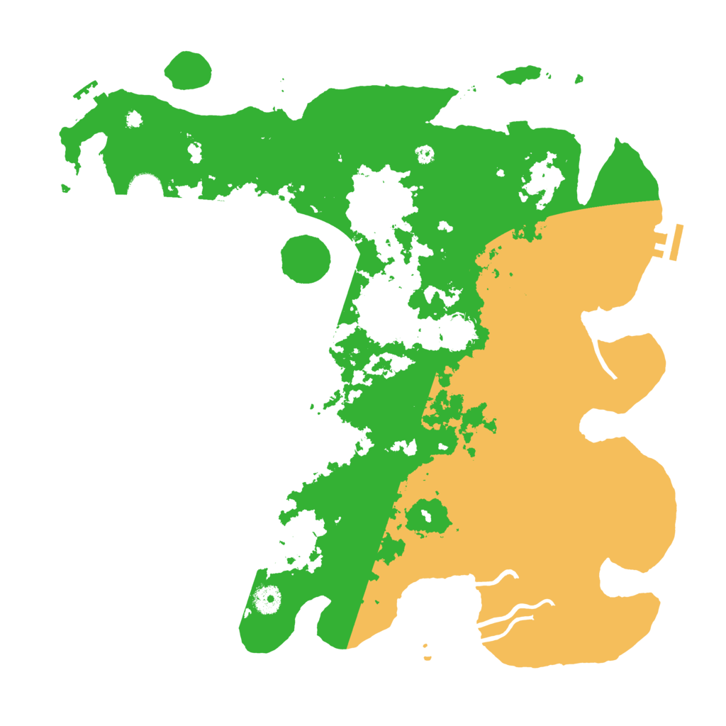 Biome Rust Map: Procedural Map, Size: 4000, Seed: 719878990