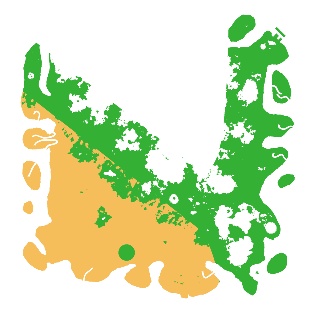 Biome Rust Map: Procedural Map, Size: 5000, Seed: 2108966398