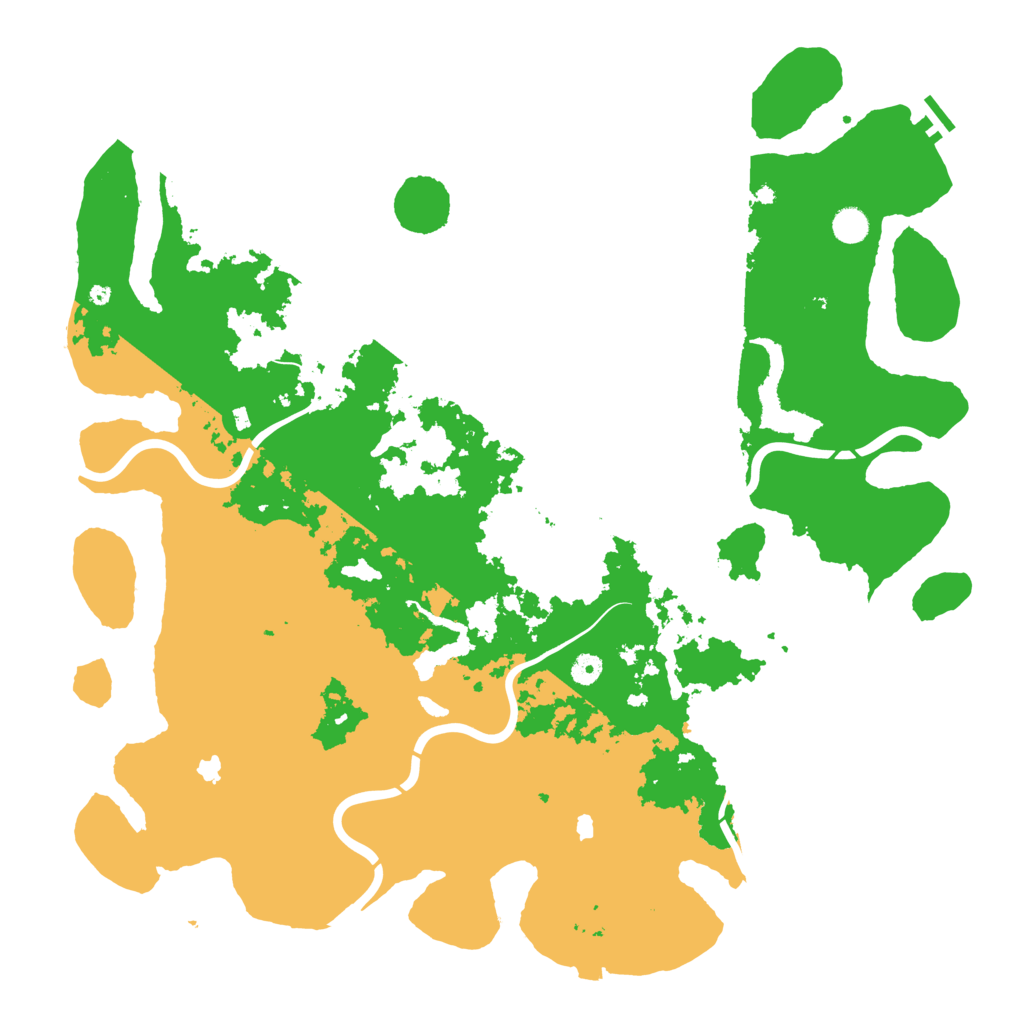 Biome Rust Map: Procedural Map, Size: 5000, Seed: 2108966398