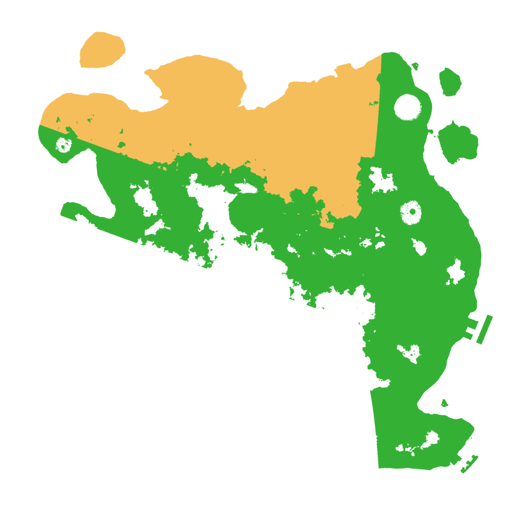 Biome Rust Map: Procedural Map, Size: 3500, Seed: 723863184