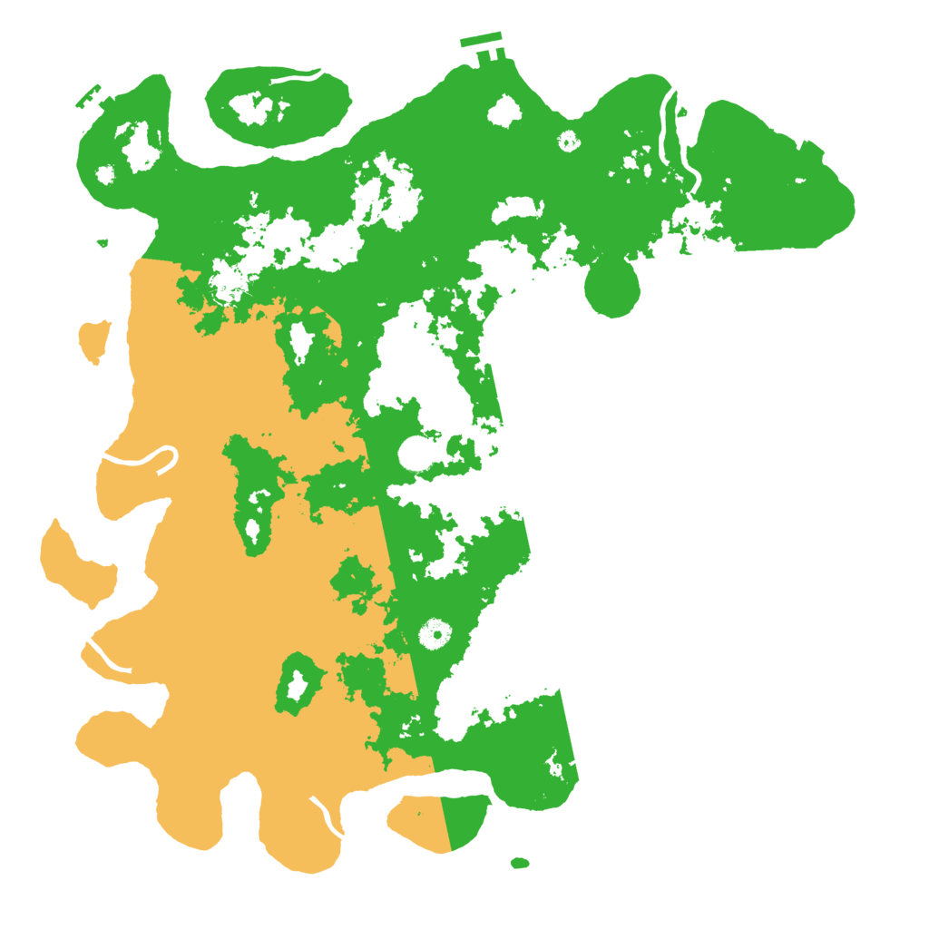 Biome Rust Map: Procedural Map, Size: 4500, Seed: 1635075289