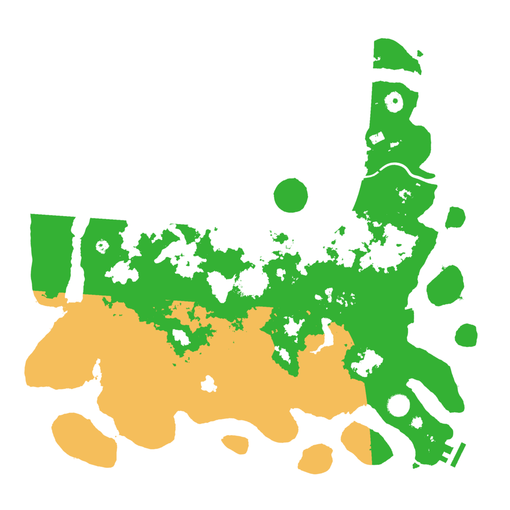 Biome Rust Map: Procedural Map, Size: 4000, Seed: 1306077808