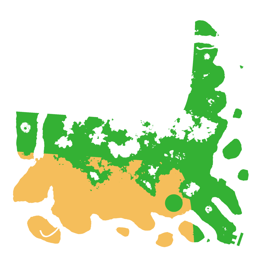 Biome Rust Map: Procedural Map, Size: 4000, Seed: 1306077808