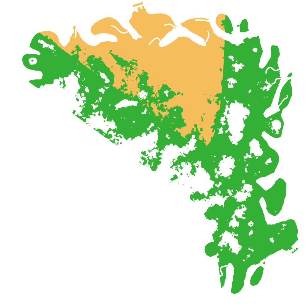 Biome Rust Map: Procedural Map, Size: 6000, Seed: 265114885