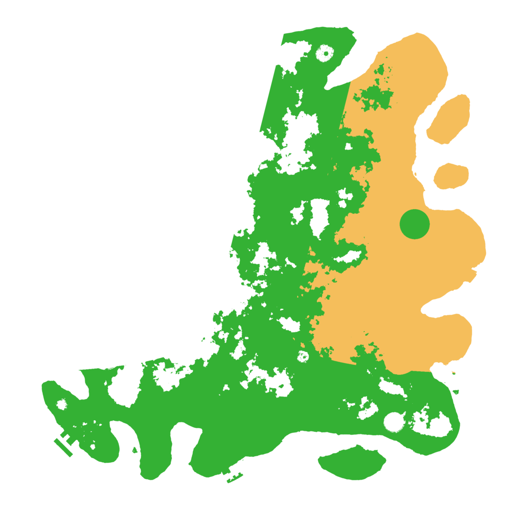 Biome Rust Map: Procedural Map, Size: 4500, Seed: 483482483